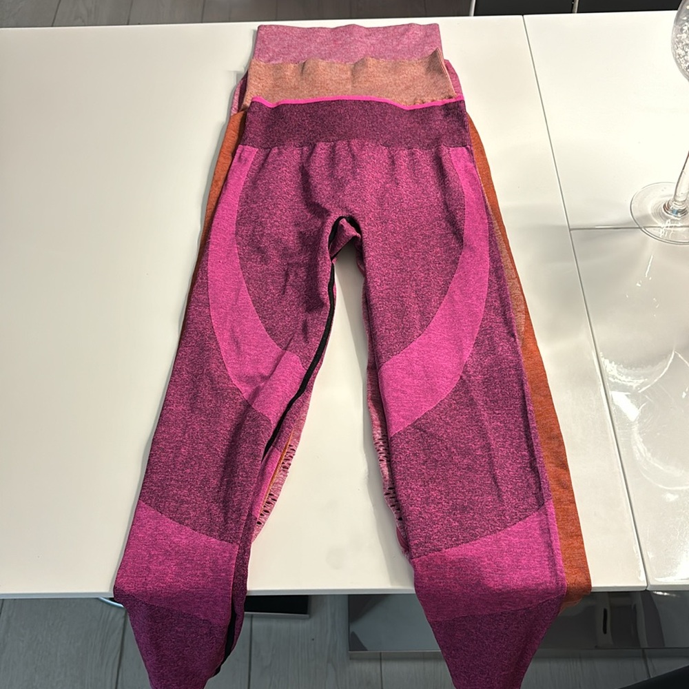 Pink Seamless Leggings bundle